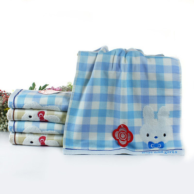 供應(yīng)潔麗雅純棉紗布繡花面巾 高檔時尚，吸水性強